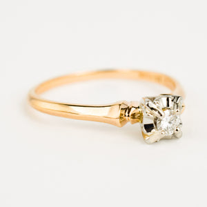 vintage diamond engagement ring 