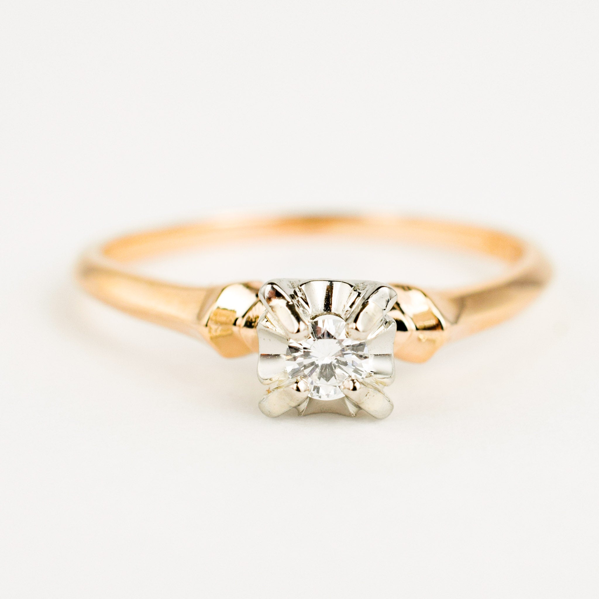 vintage diamond engagement ring 