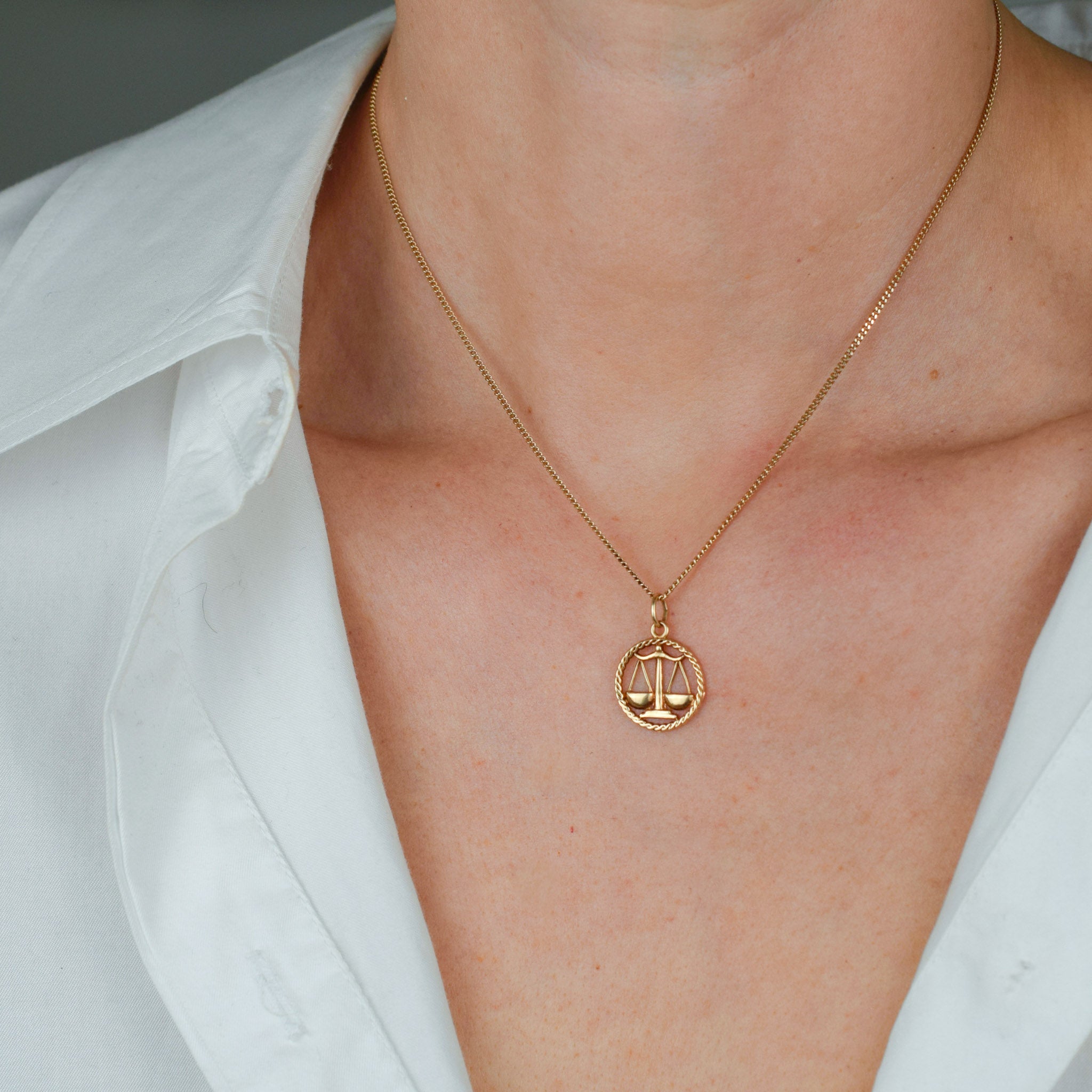 16" Curb Chain Necklace