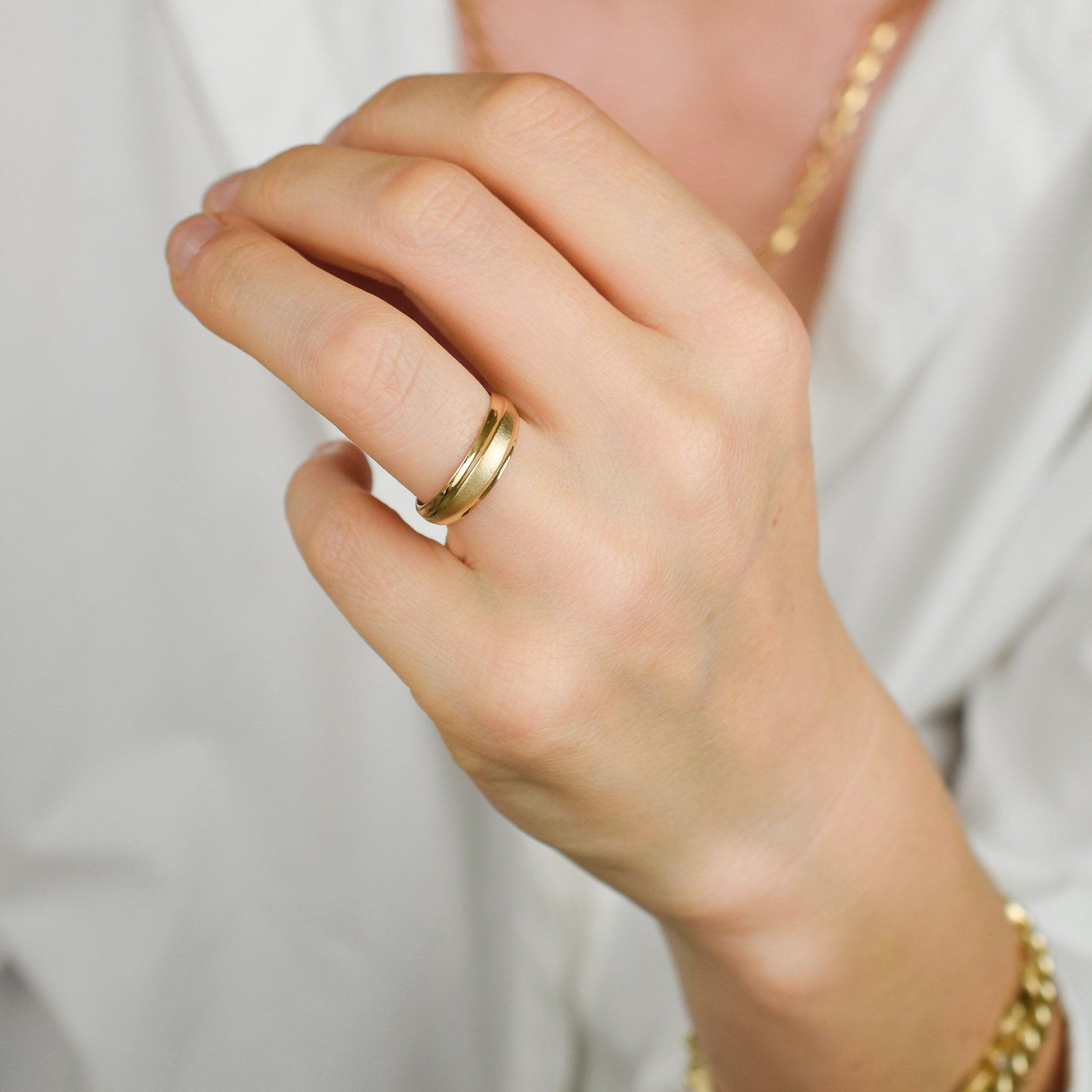 vintage gold band