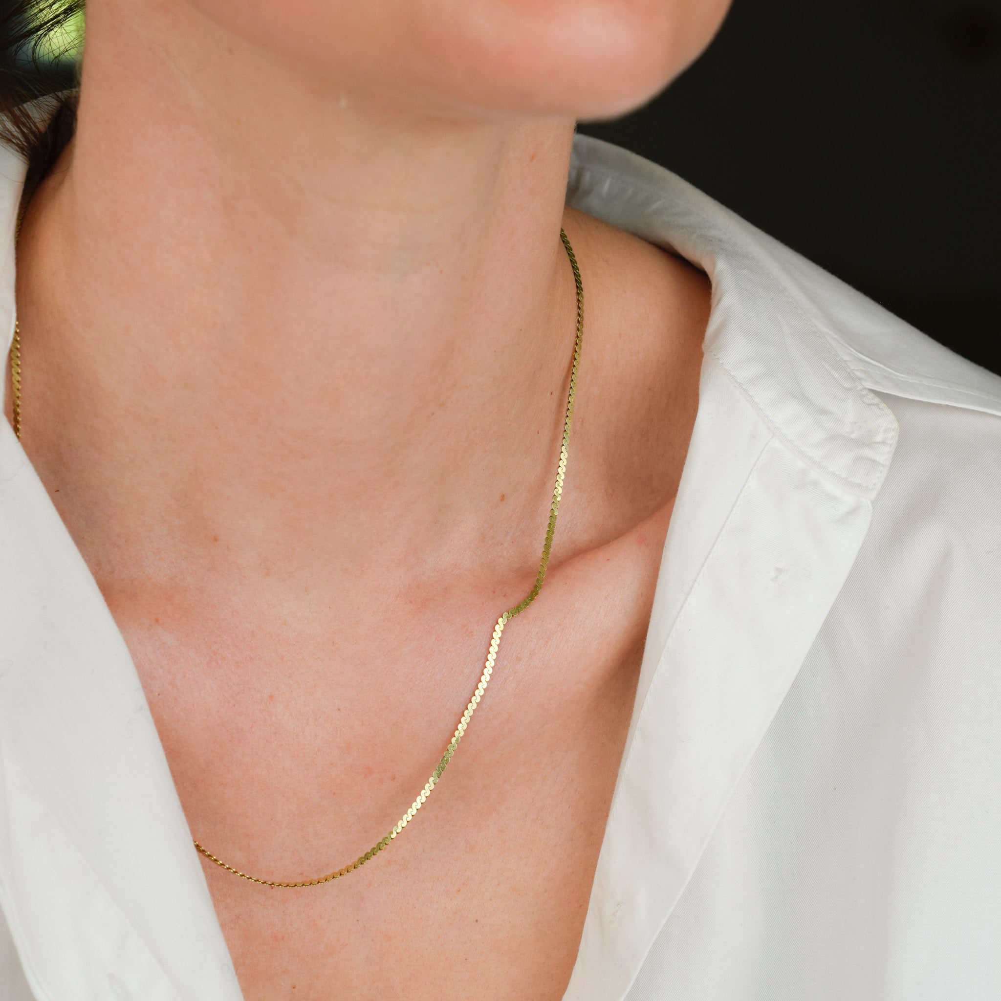 20" S-Link Chain Necklace
