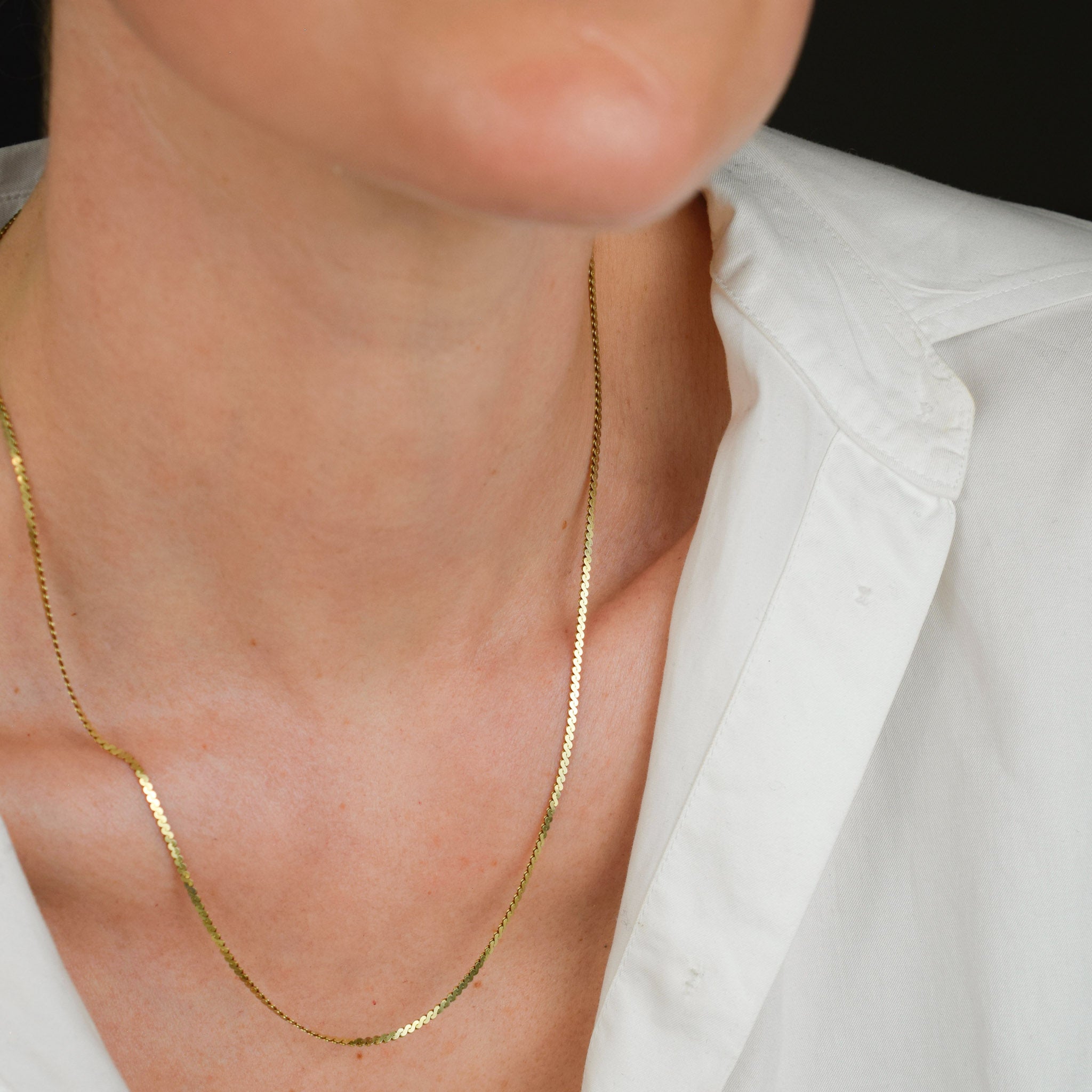 20" S-Link Chain Necklace