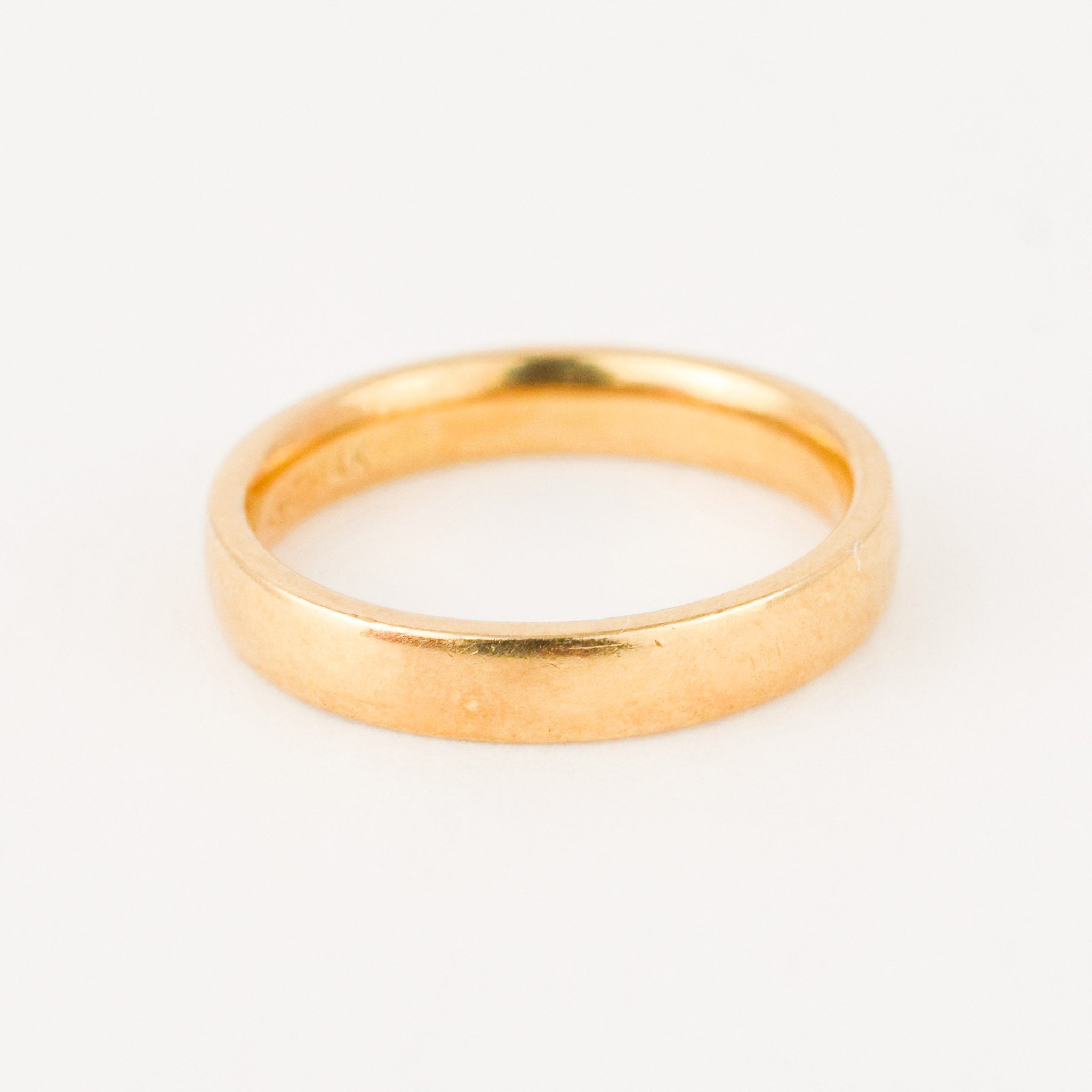vintage 2.9 mm Gold wedding Band 