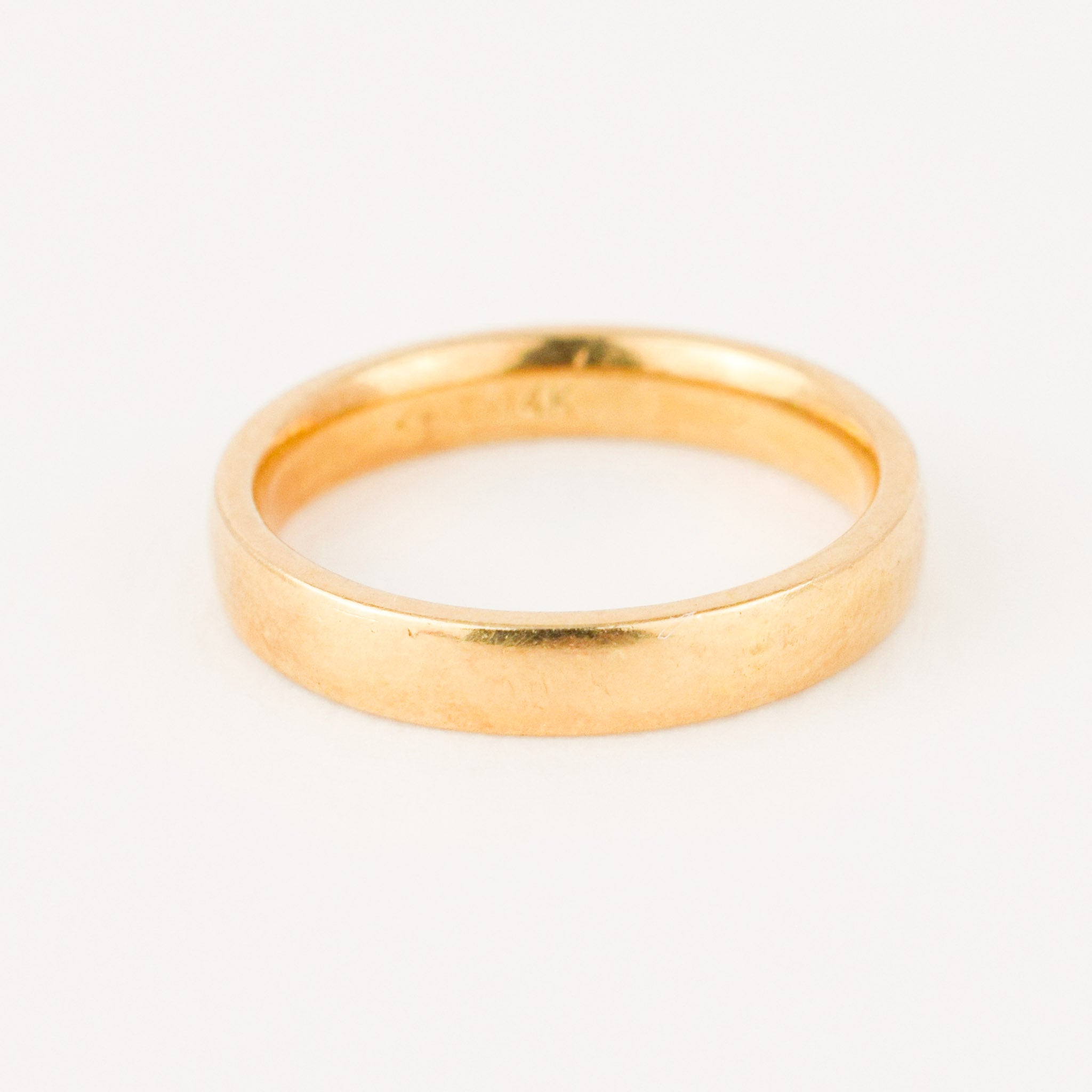 vintage 2.9 mm Gold wedding Band 