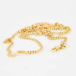 18" Curb Chain Necklace