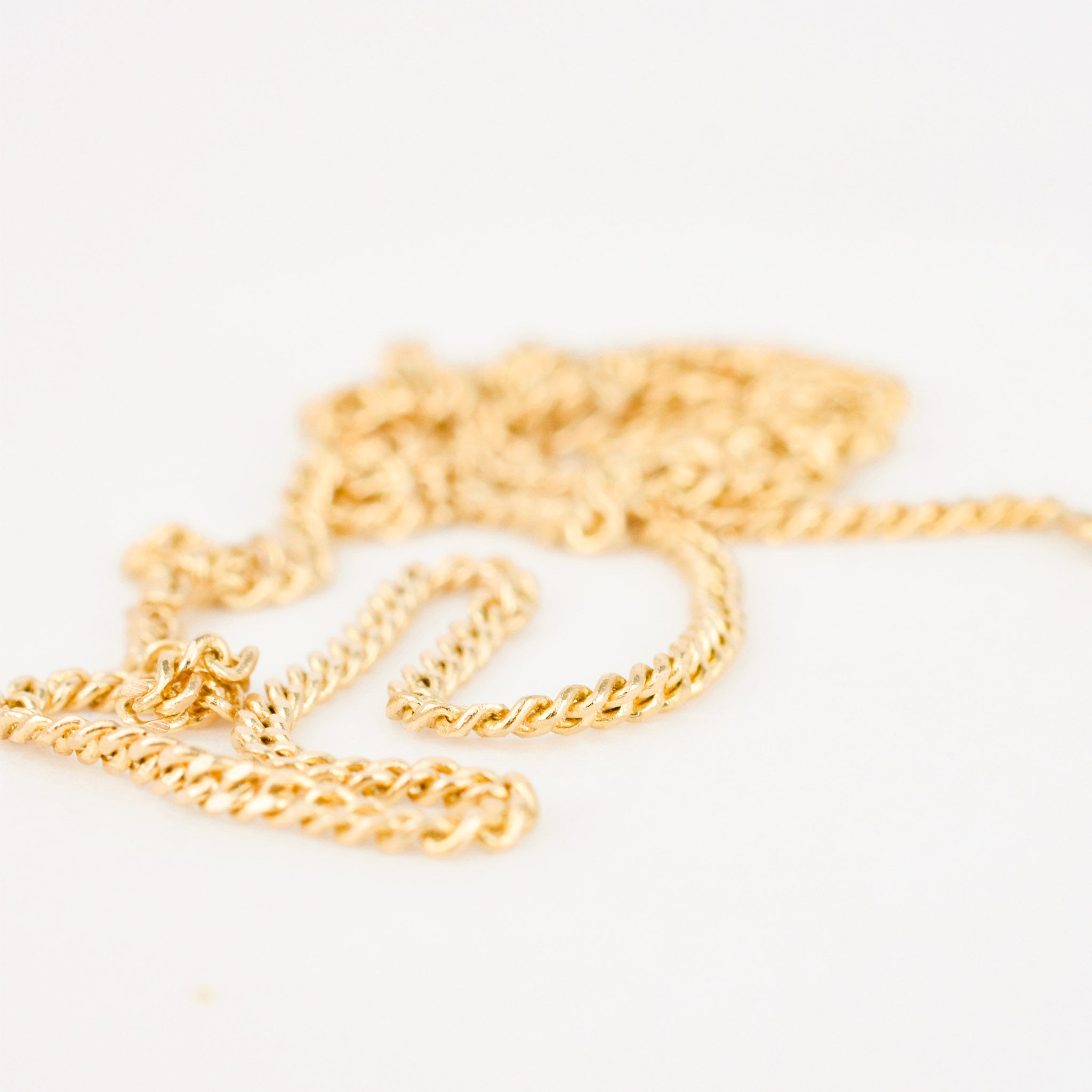 18" Curb Chain Necklace