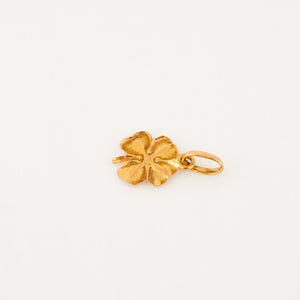 vintage gold 4 leaf clover