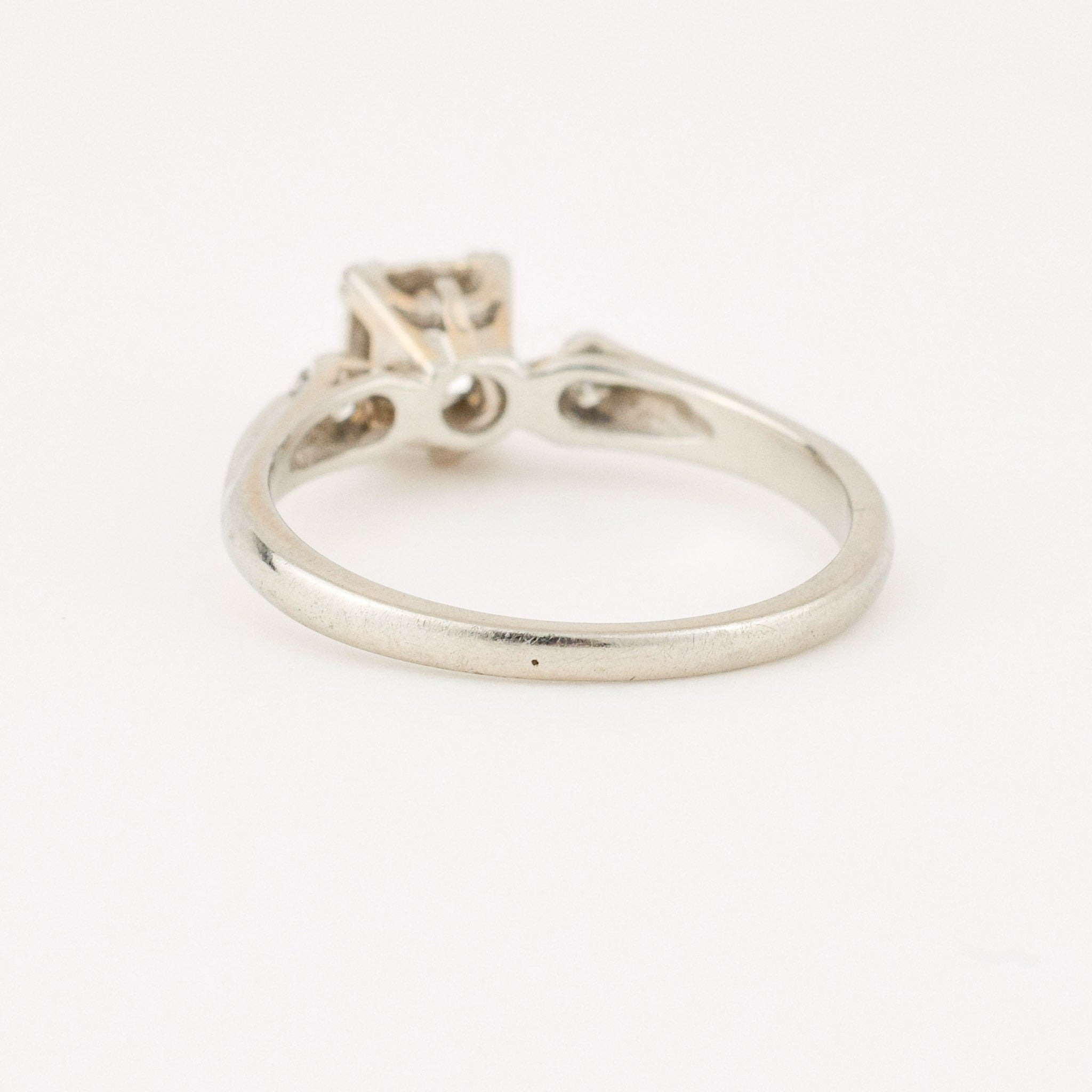 antique old european cut diamond engagement ring