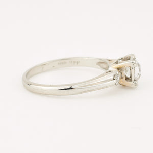 antique old european cut diamond engagement ring