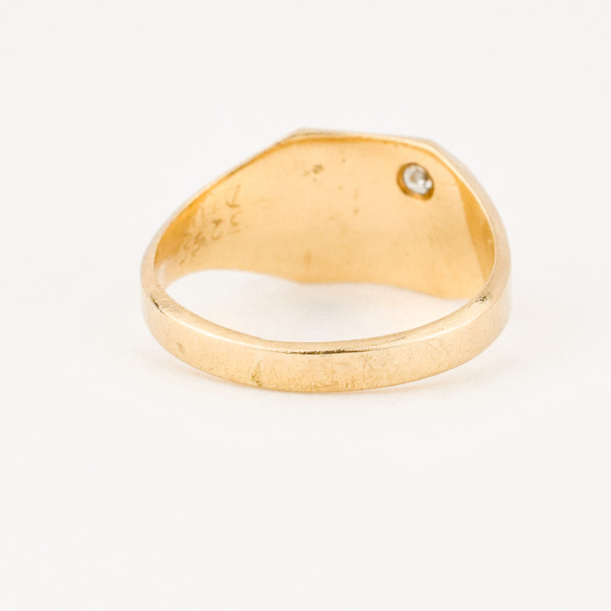 'D' Signet Ring
