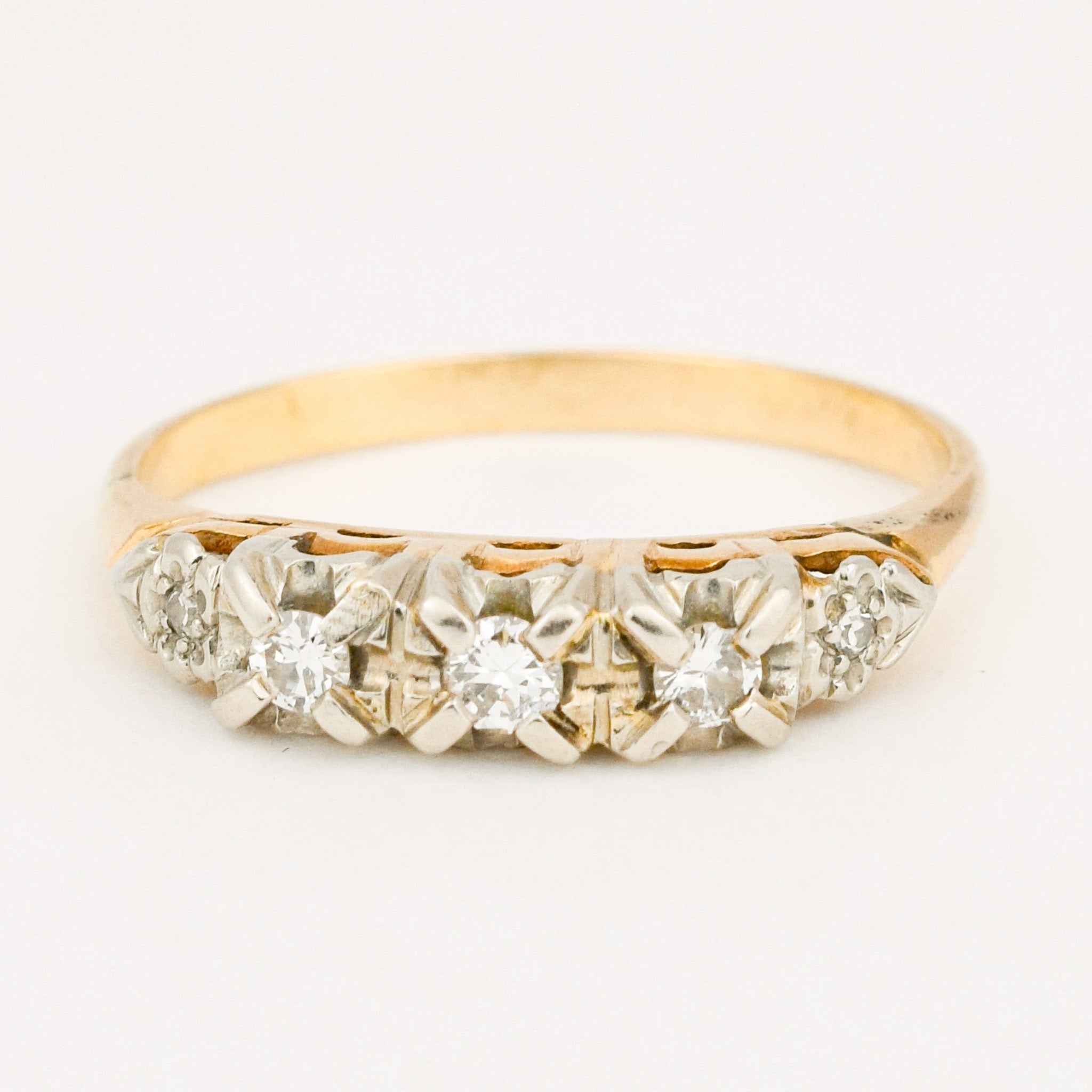 vintage diamond band 
