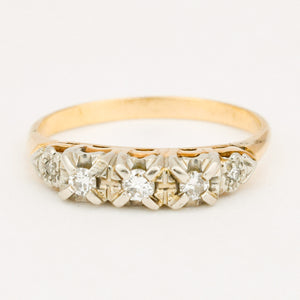 vintage diamond band 