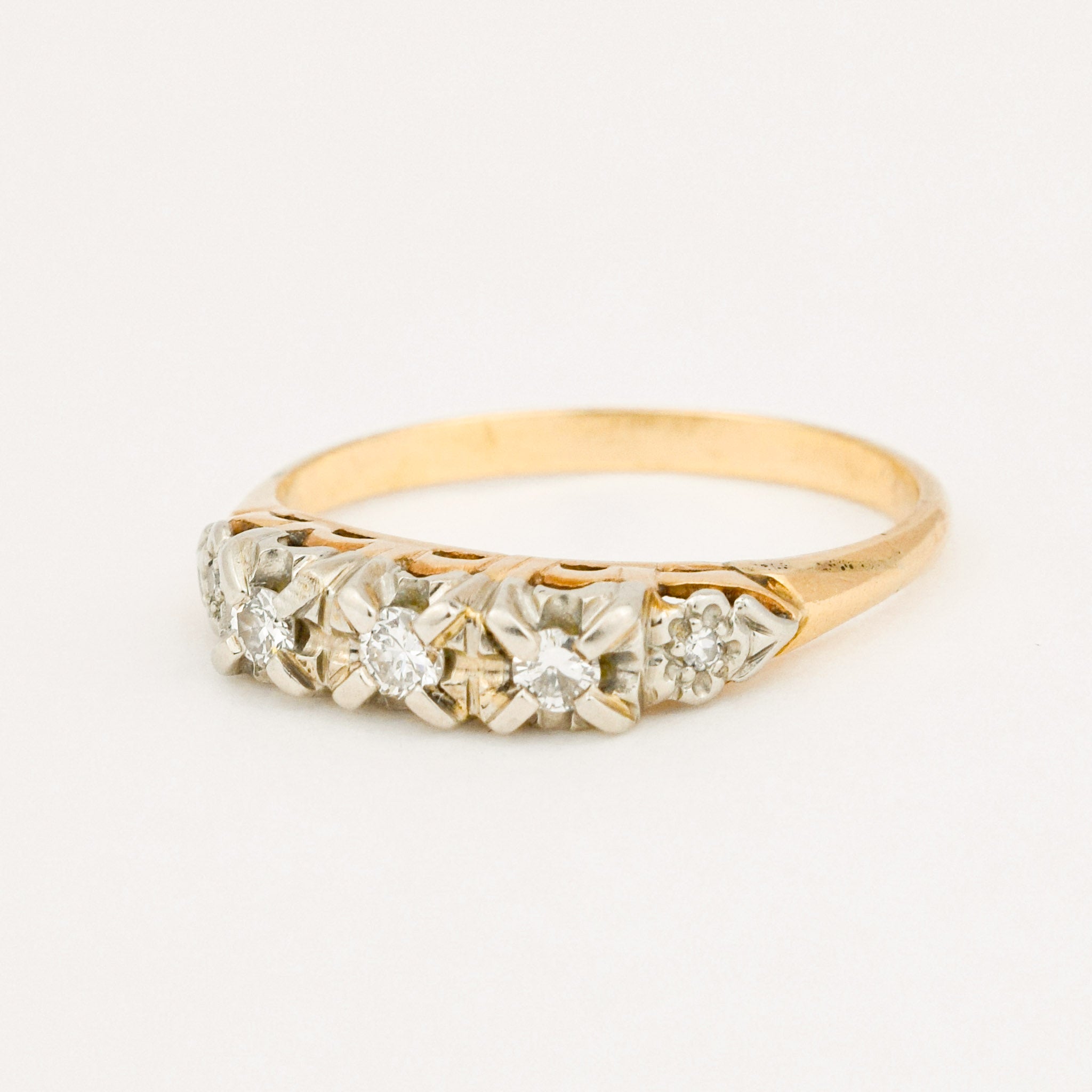 vintage diamond band 