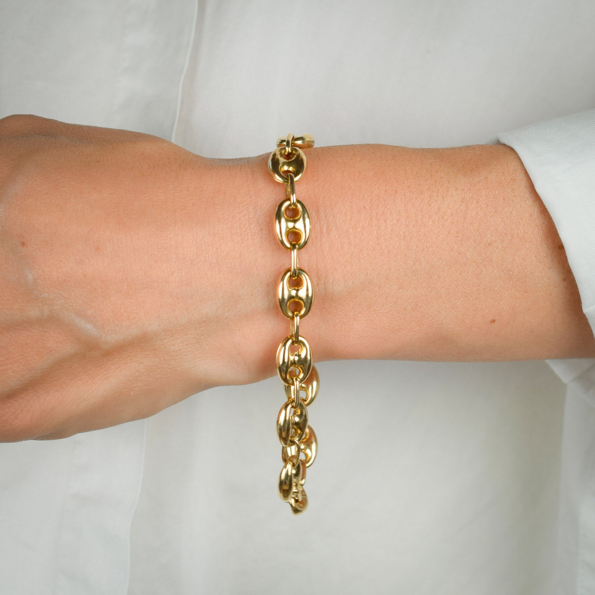 vintage 8.5" Mariner Link Bracelet