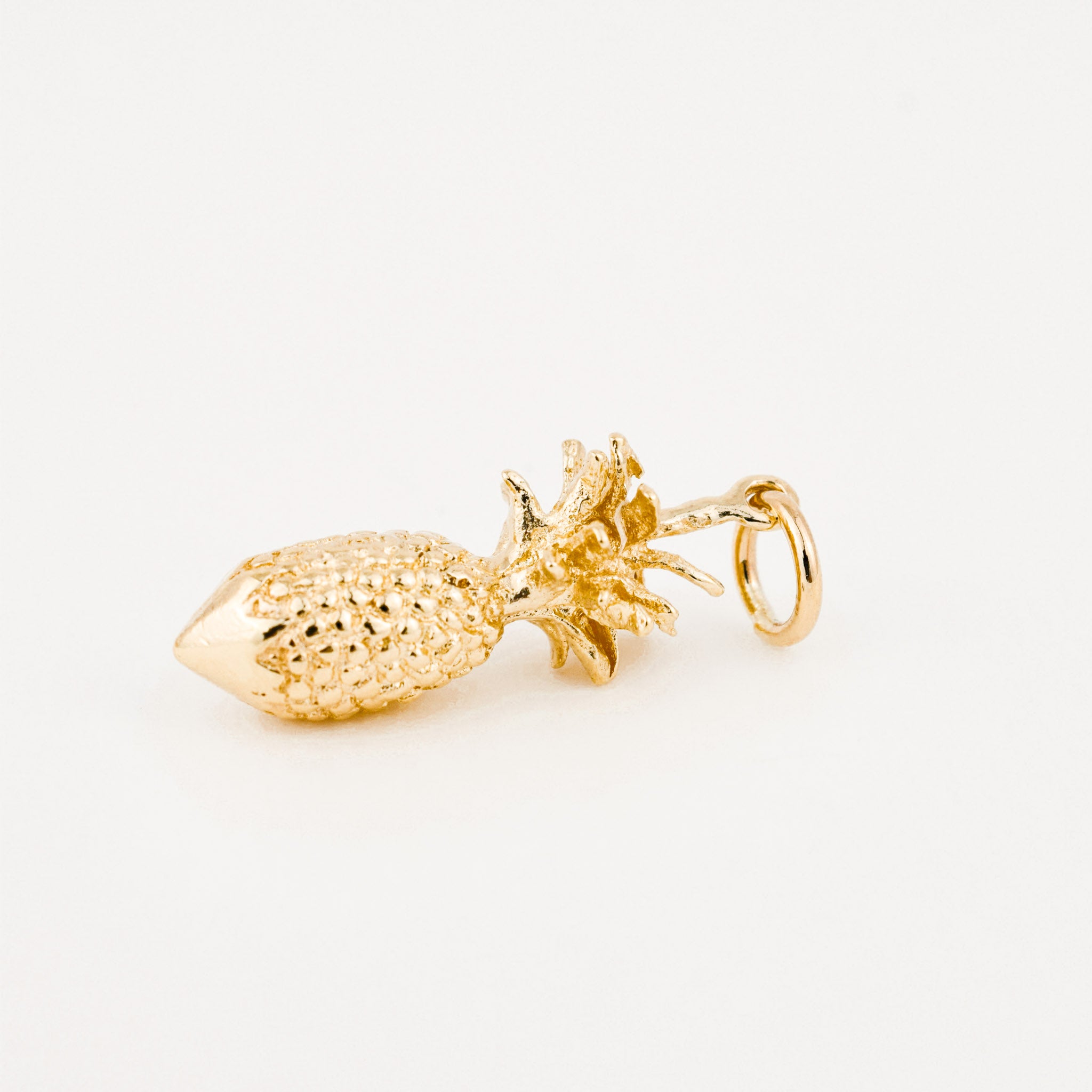 vintage gold Pineapple Pendant 