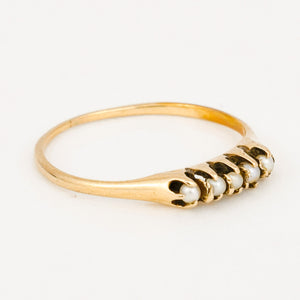 Antique Seed Pearl Ring