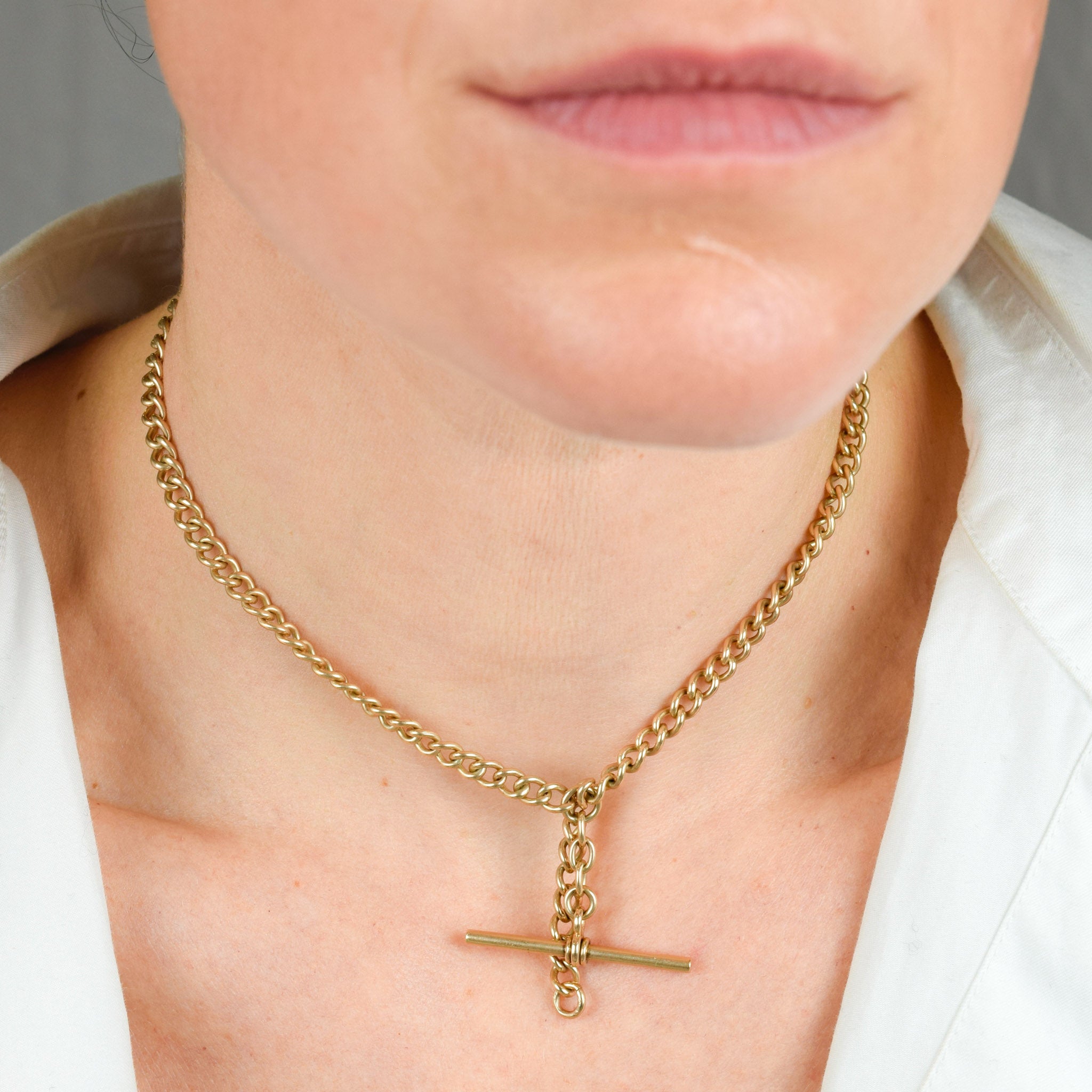 antique pocket watch chain necklace