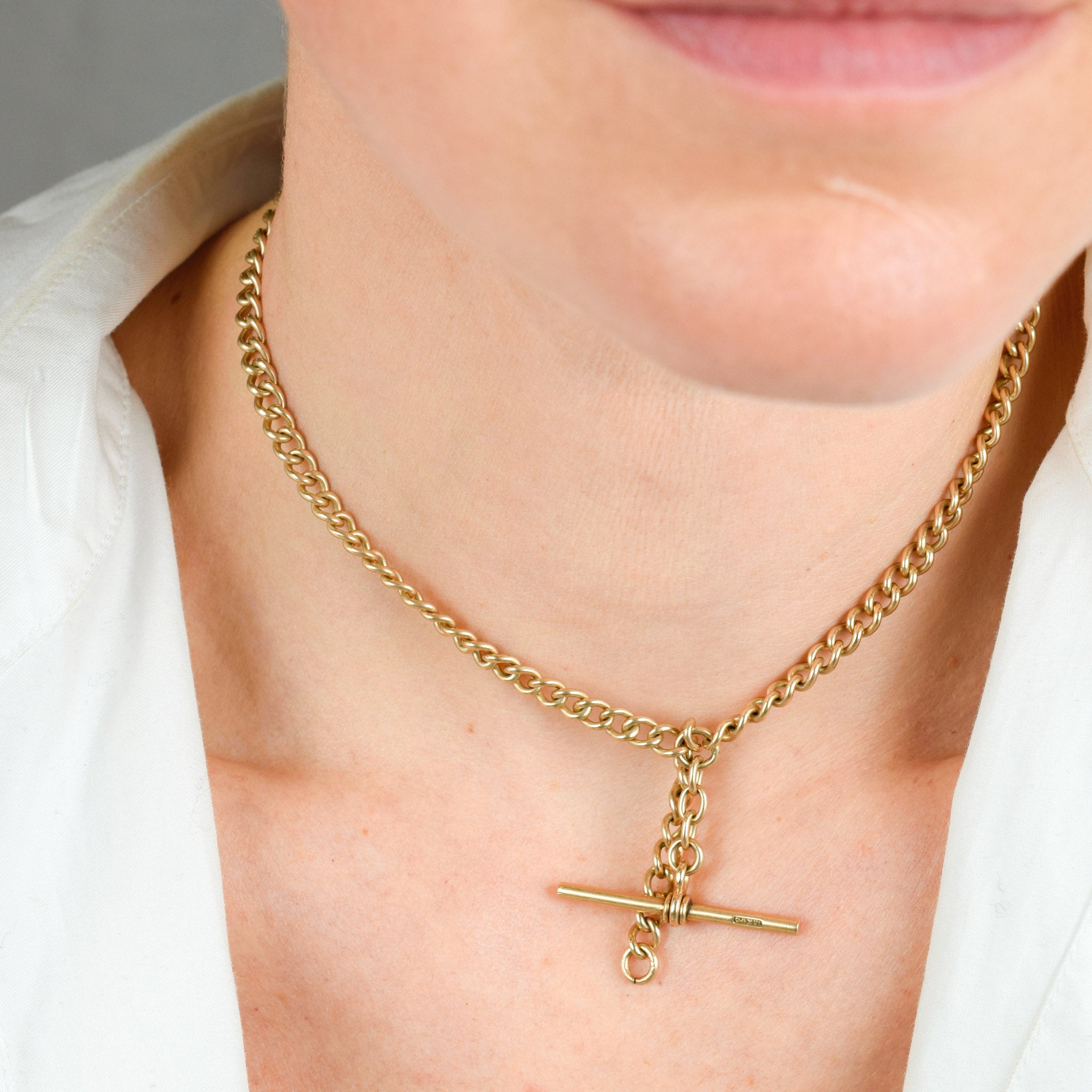 antique pocket watch chain necklace