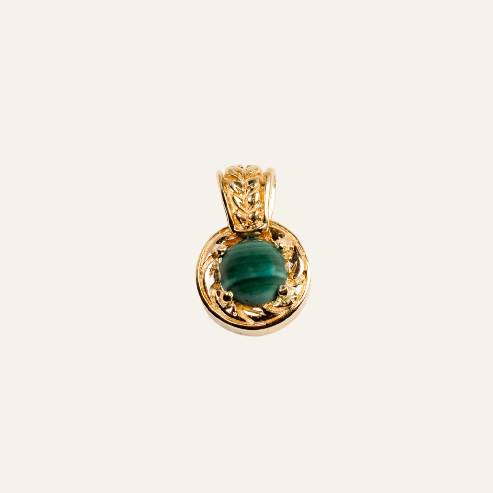 Vibrant Malachite Pendant