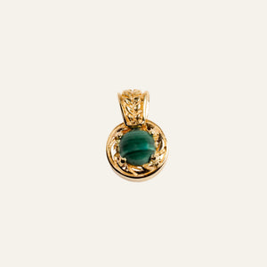 Vibrant Malachite Pendant