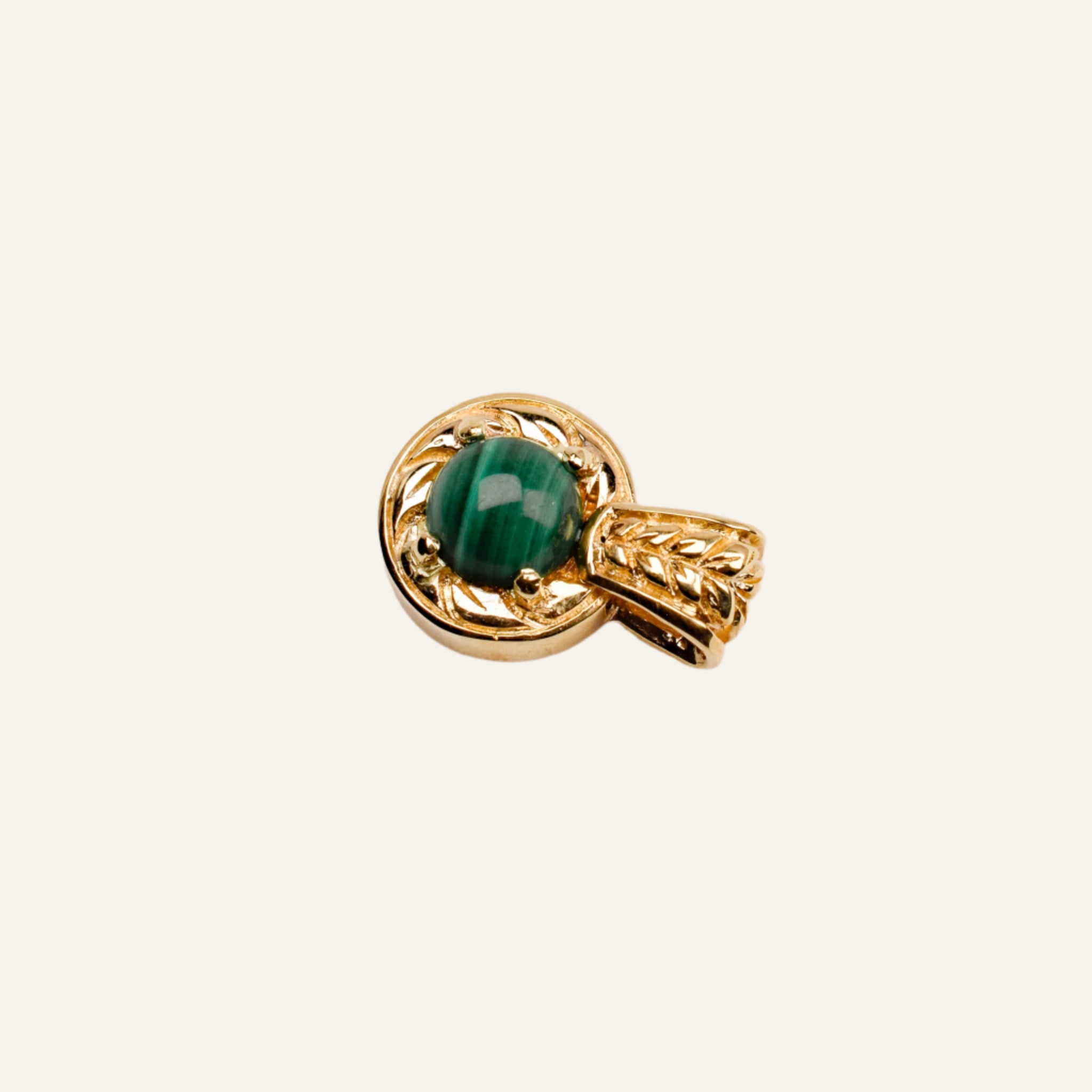 Vibrant Malachite Pendant
