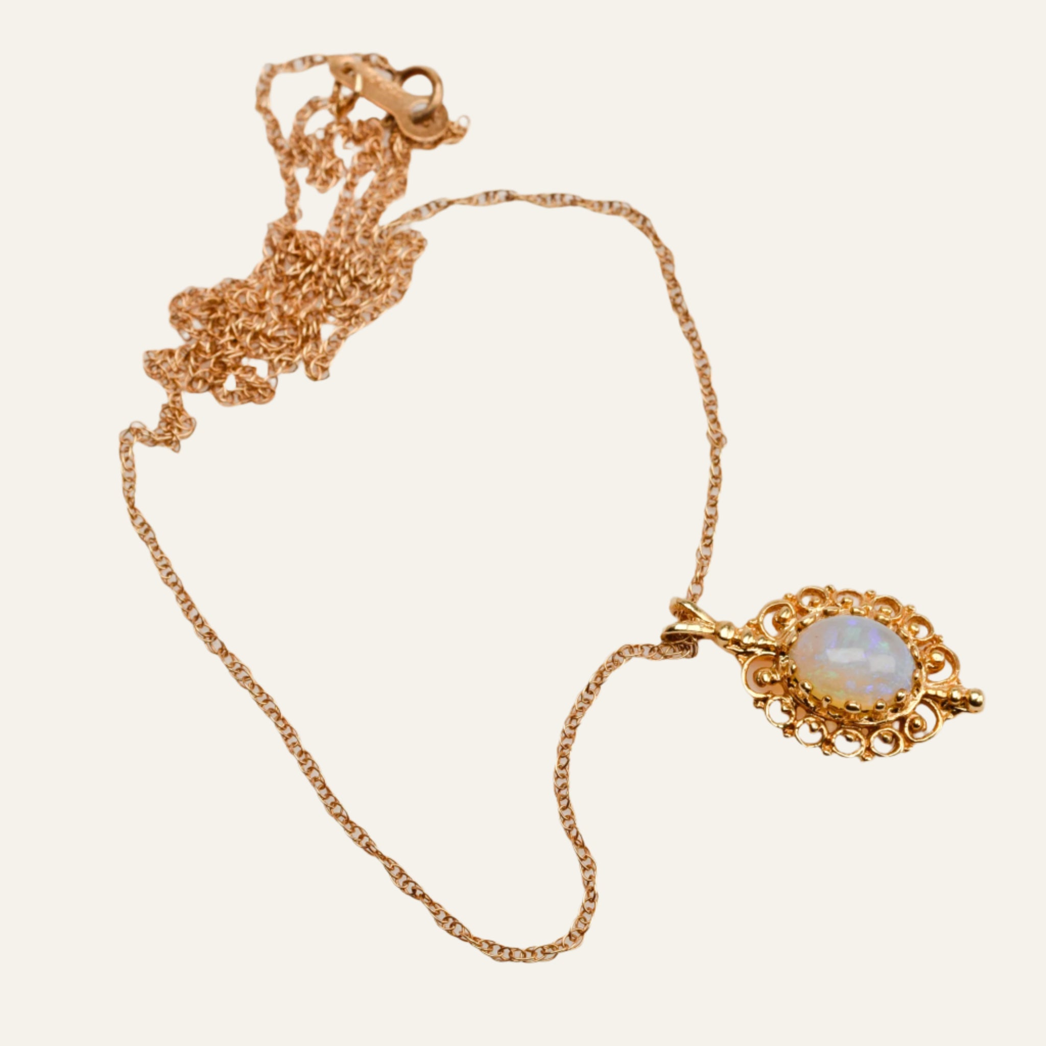 18" Opal Necklace