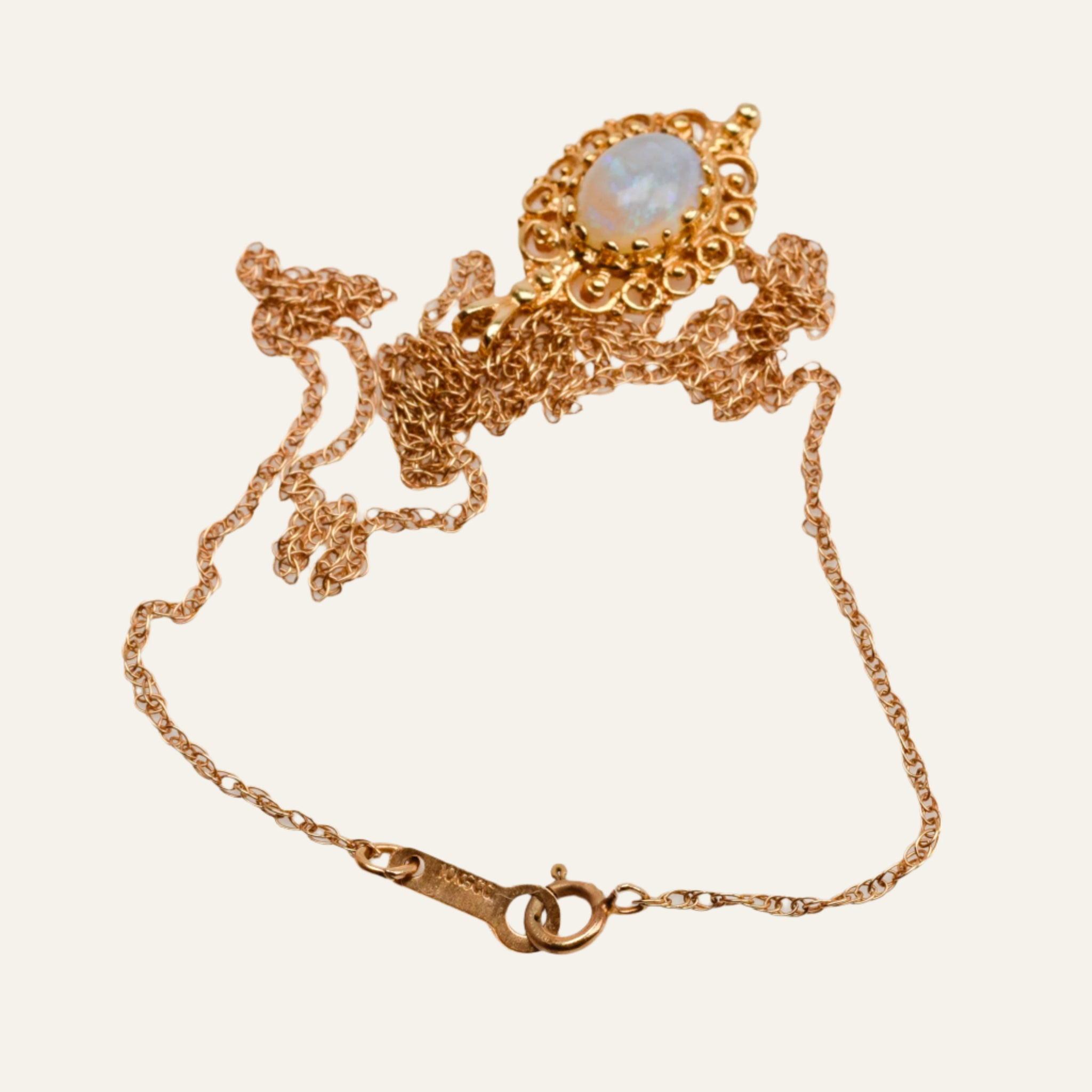 18" Opal Necklace