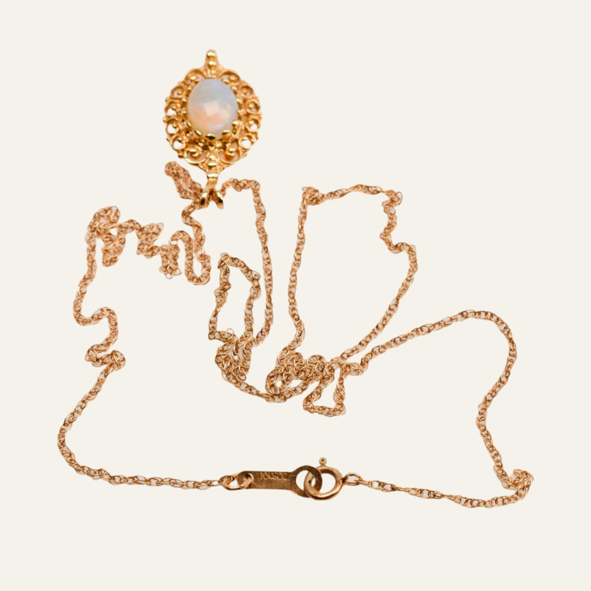 18" Opal Necklace