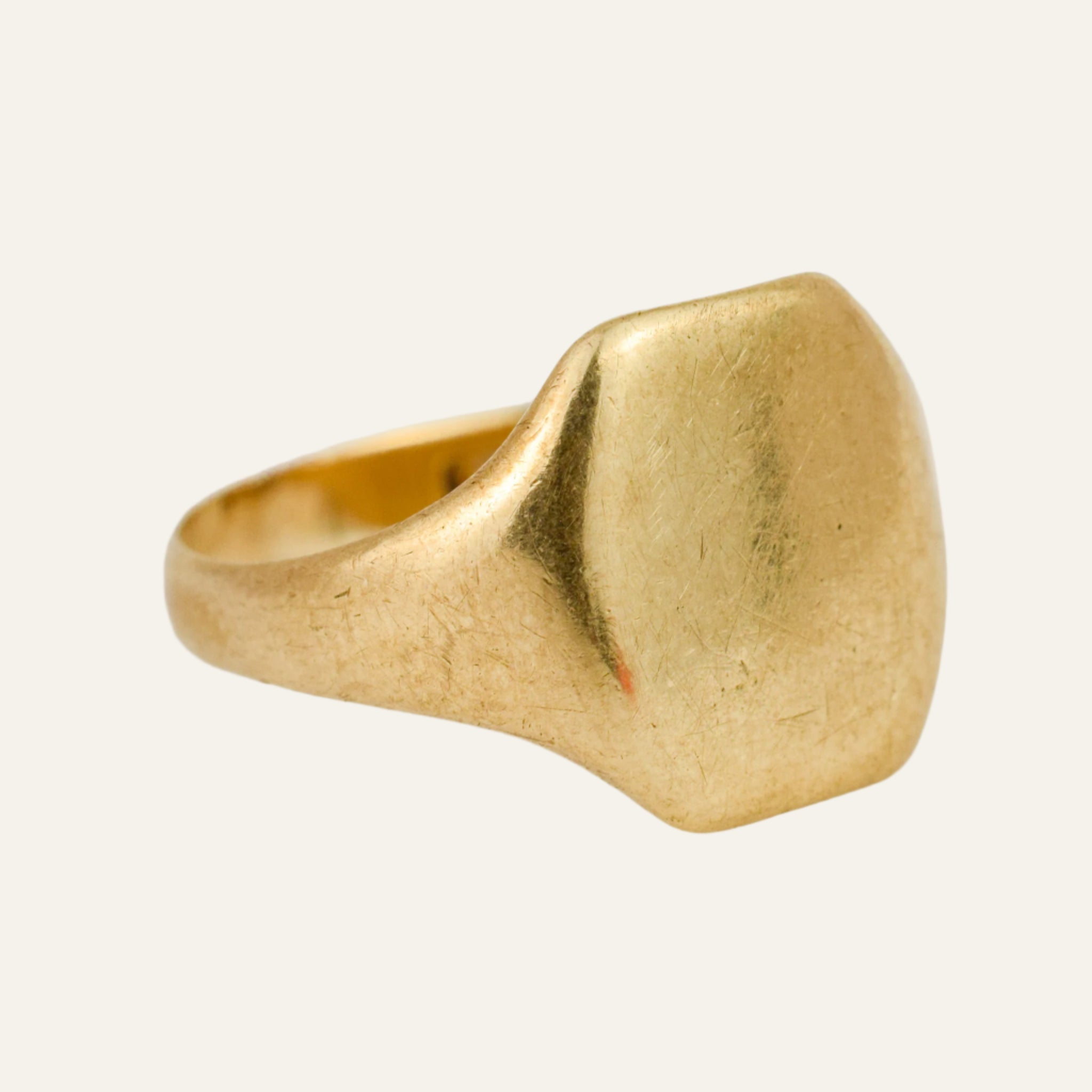 British Gold Signet Ring