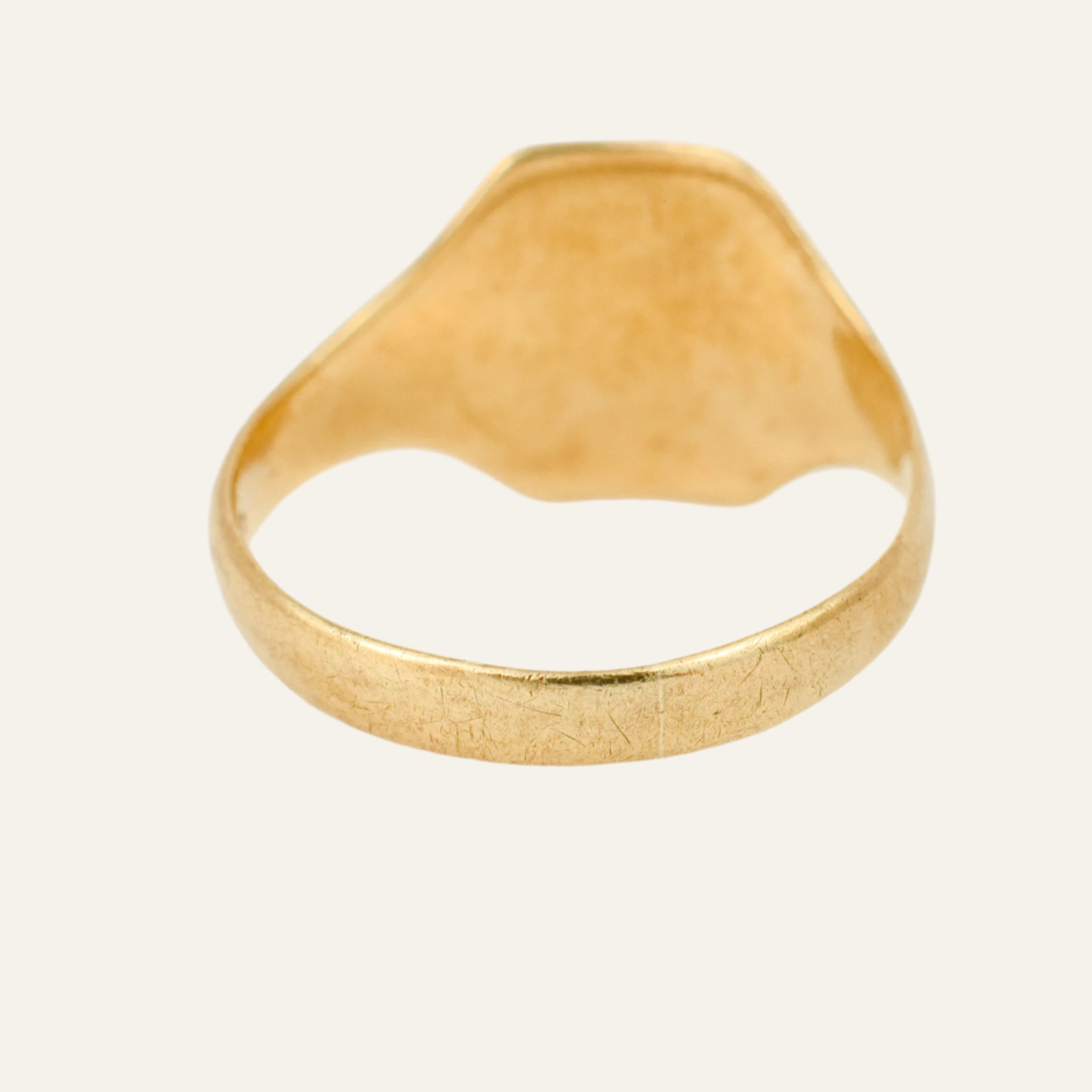 British Gold Signet Ring
