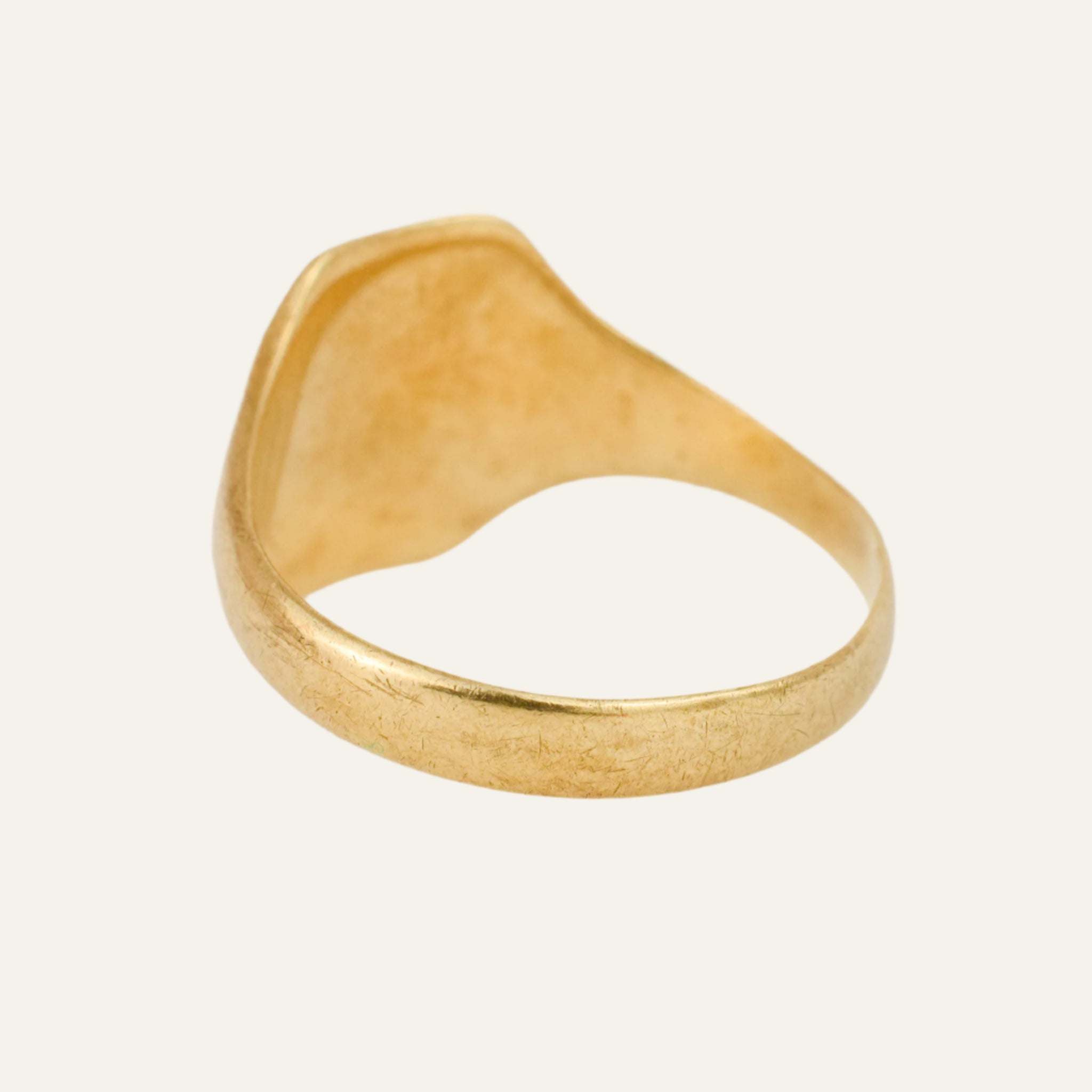 British Gold Signet Ring