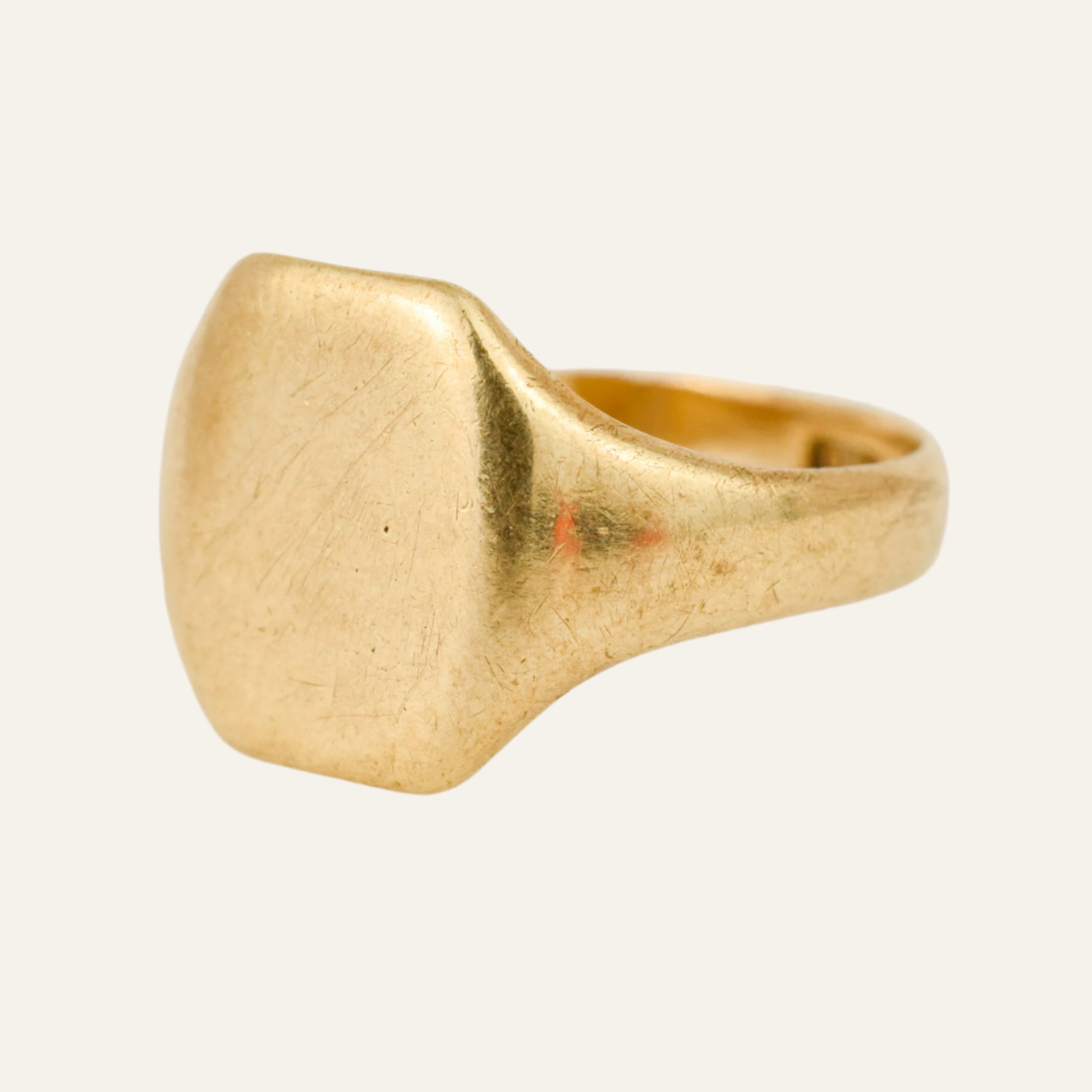 British Gold Signet Ring