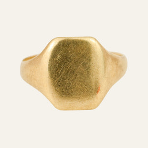 British Gold Signet Ring