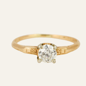 Dreamy Diamond Solitaire Ring