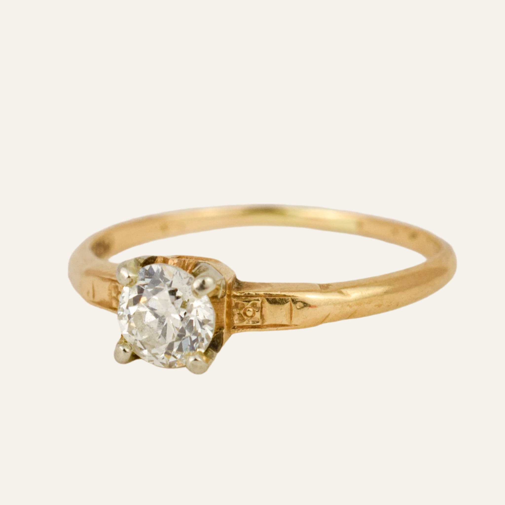 Dreamy Diamond Solitaire Ring