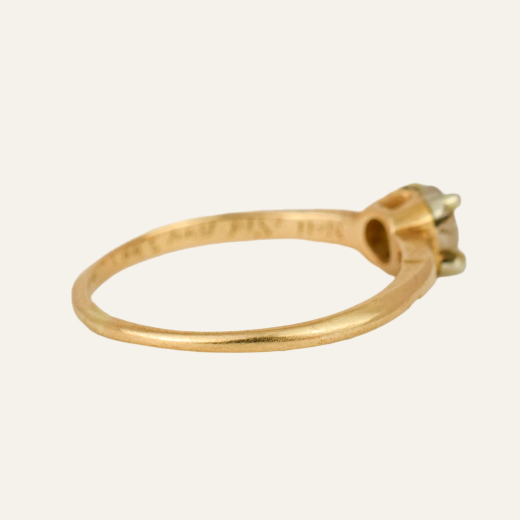 Dreamy Diamond Solitaire Ring