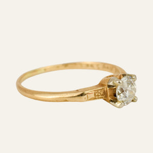 Dreamy Diamond Solitaire Ring