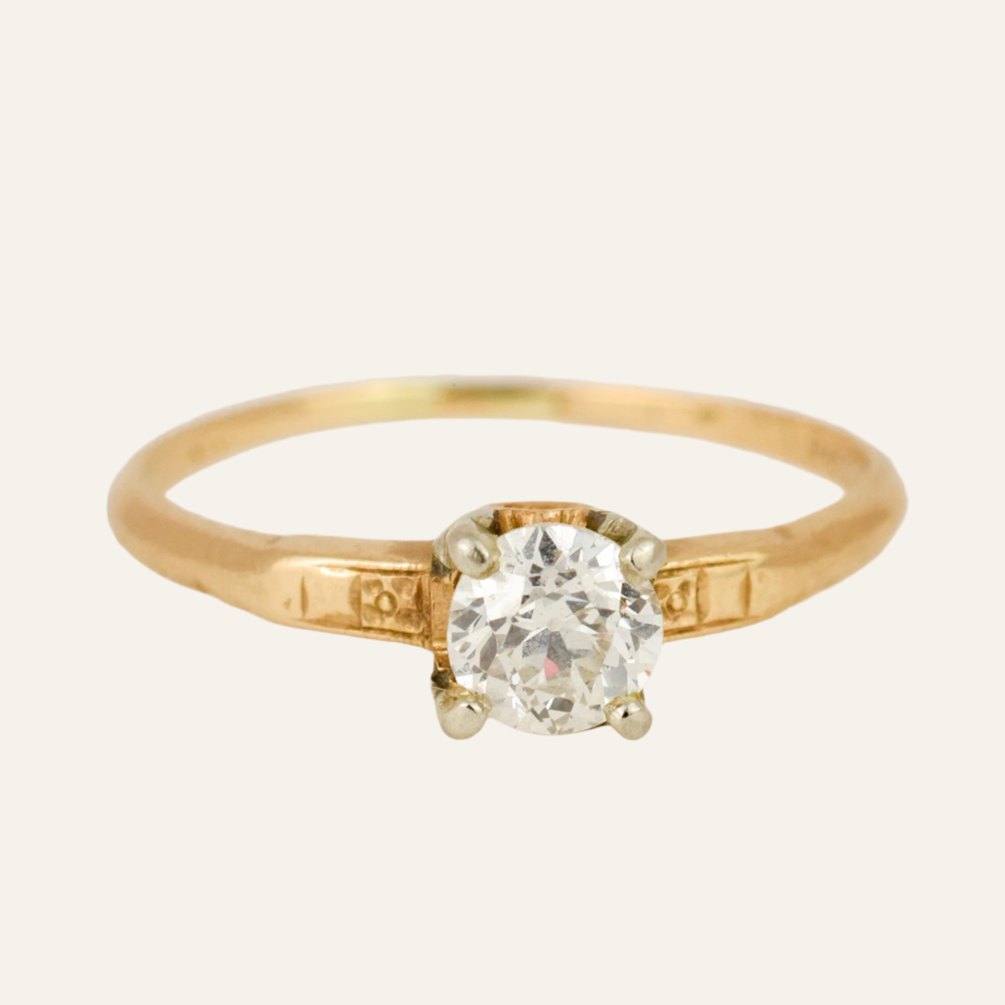 Dreamy Diamond Solitaire Ring