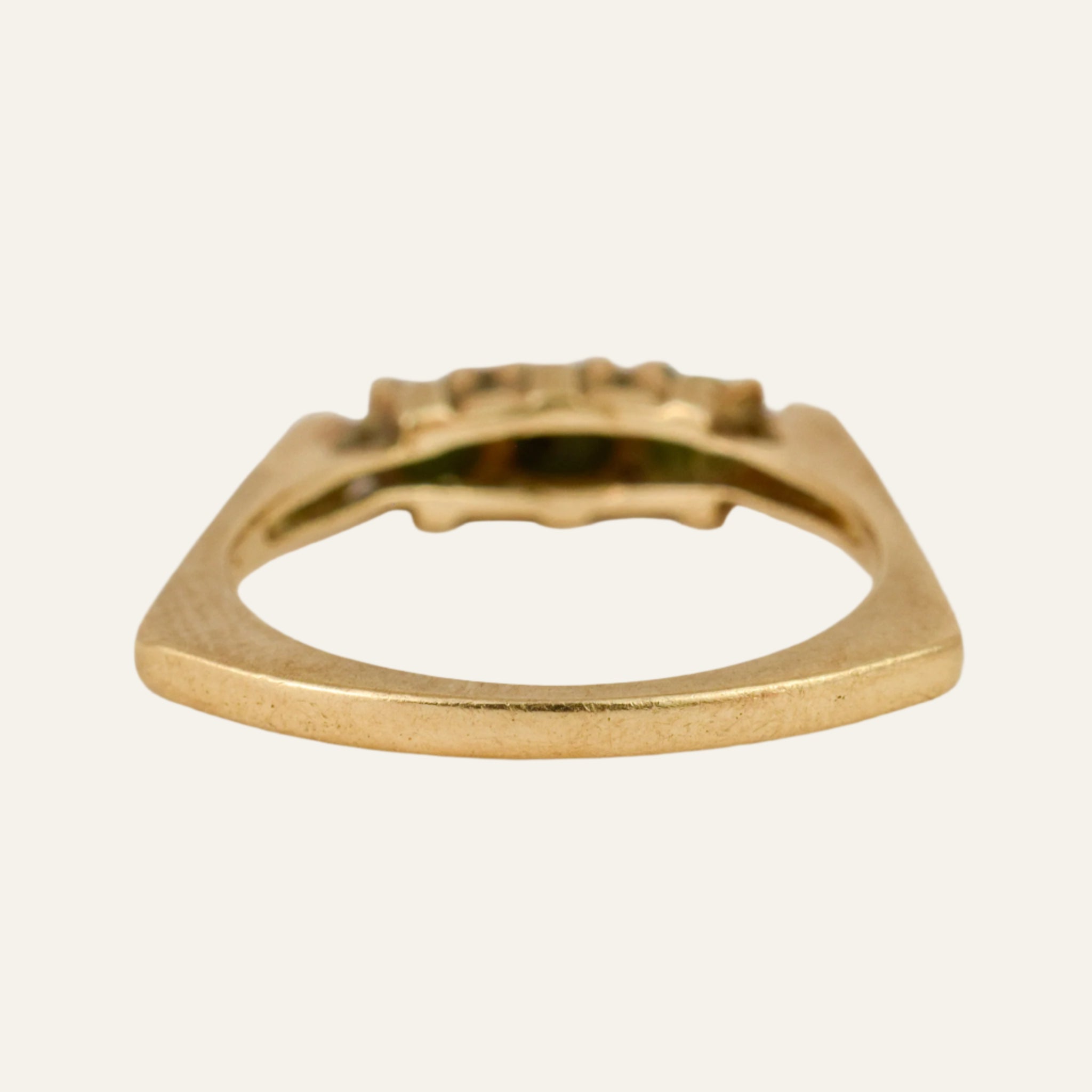 Jade Trilogy Ring