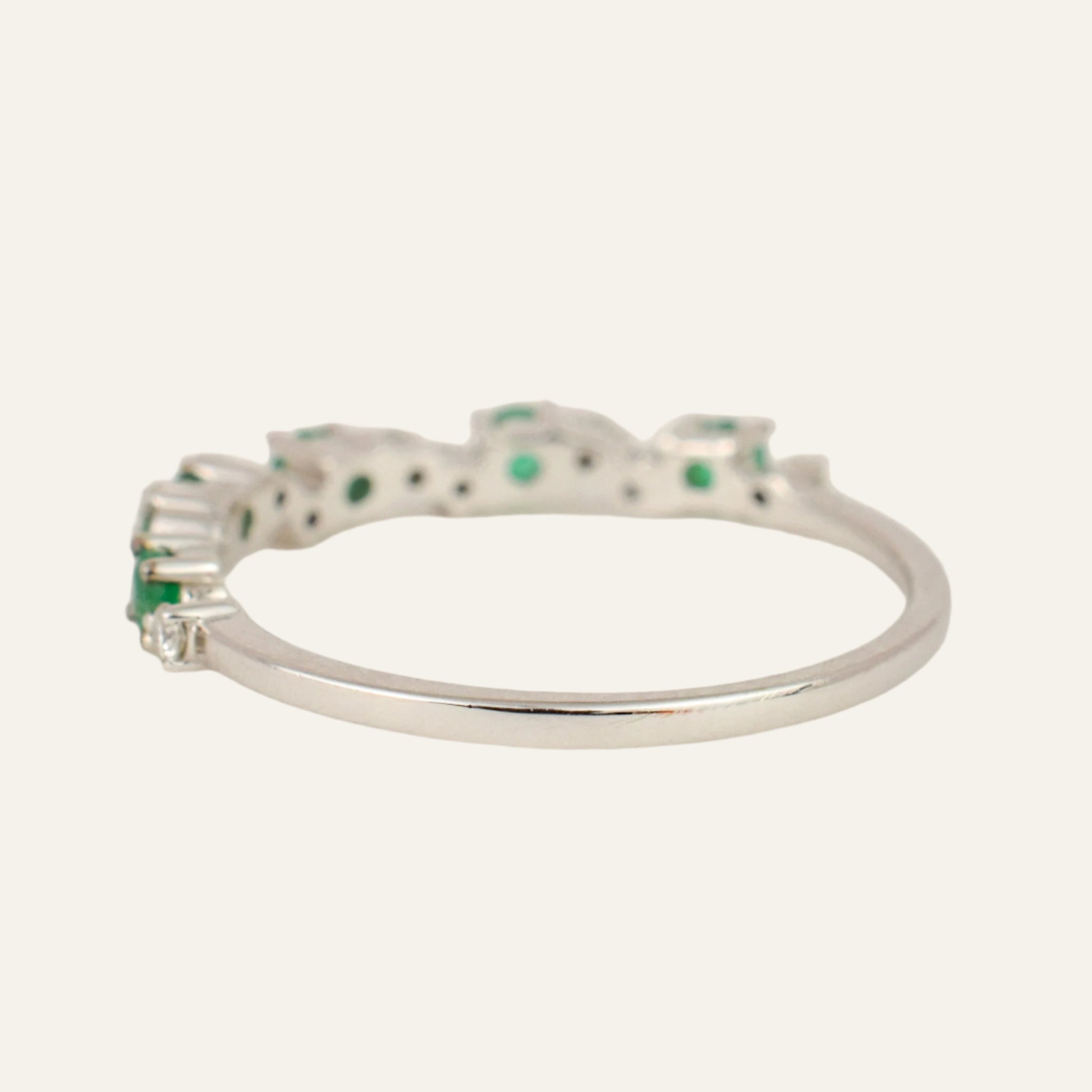 Diamond and Emerald Band