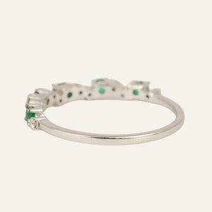 Diamond and Emerald Band