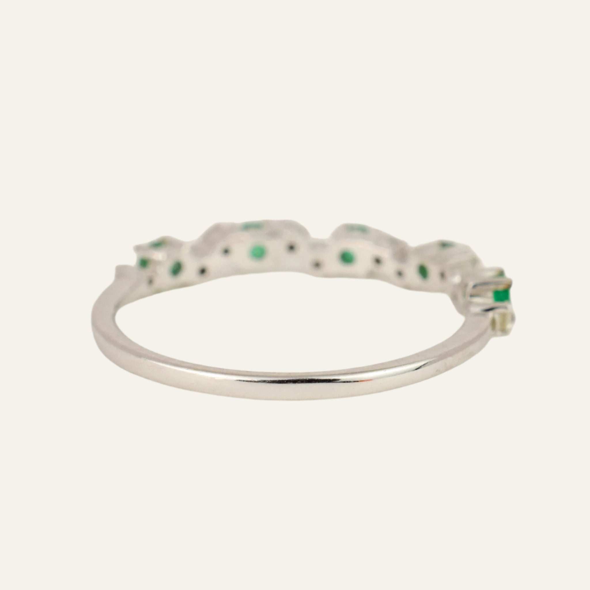 Diamond and Emerald Band