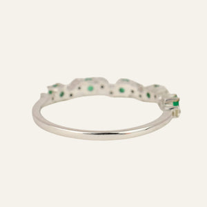 Diamond and Emerald Band