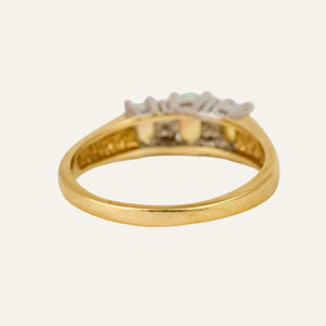 Opal Trilogy Ring