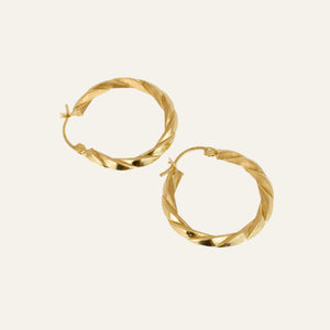 25mm Twist Hoops