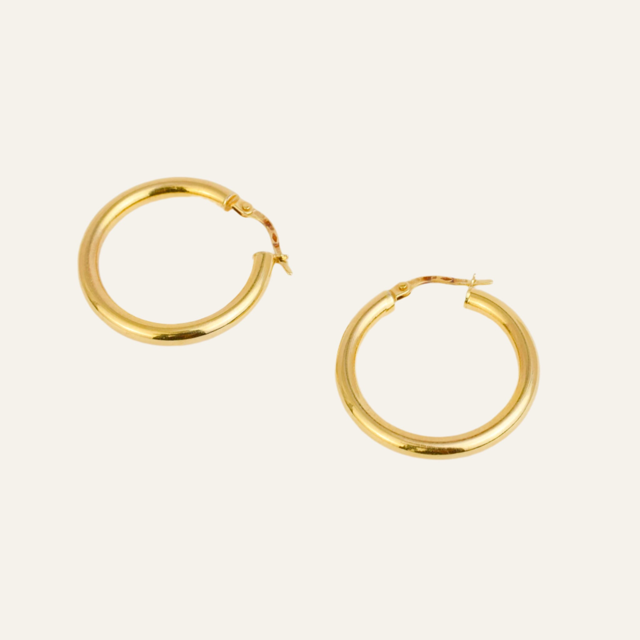 26.4mm Gold Hoops