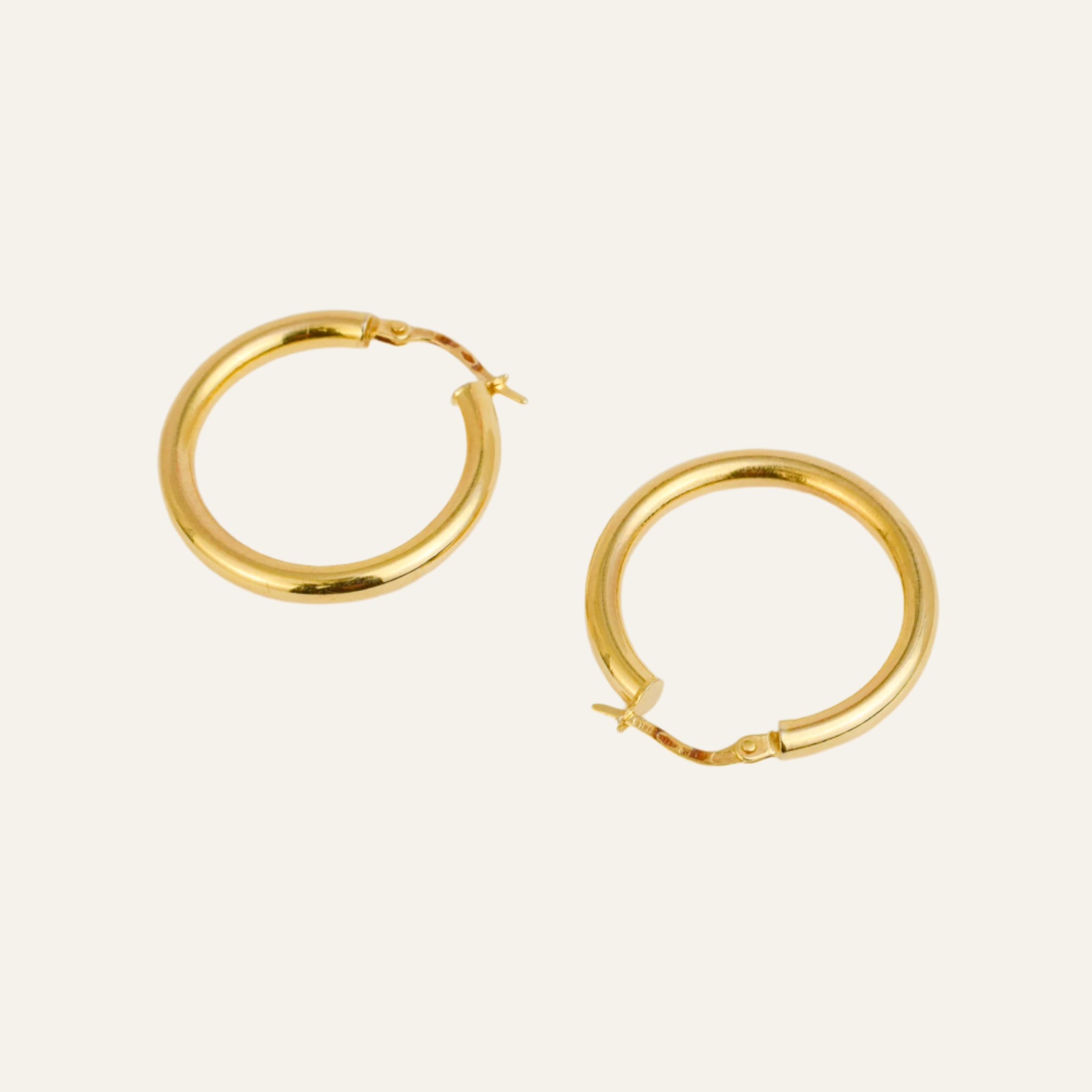 26.4mm Gold Hoops