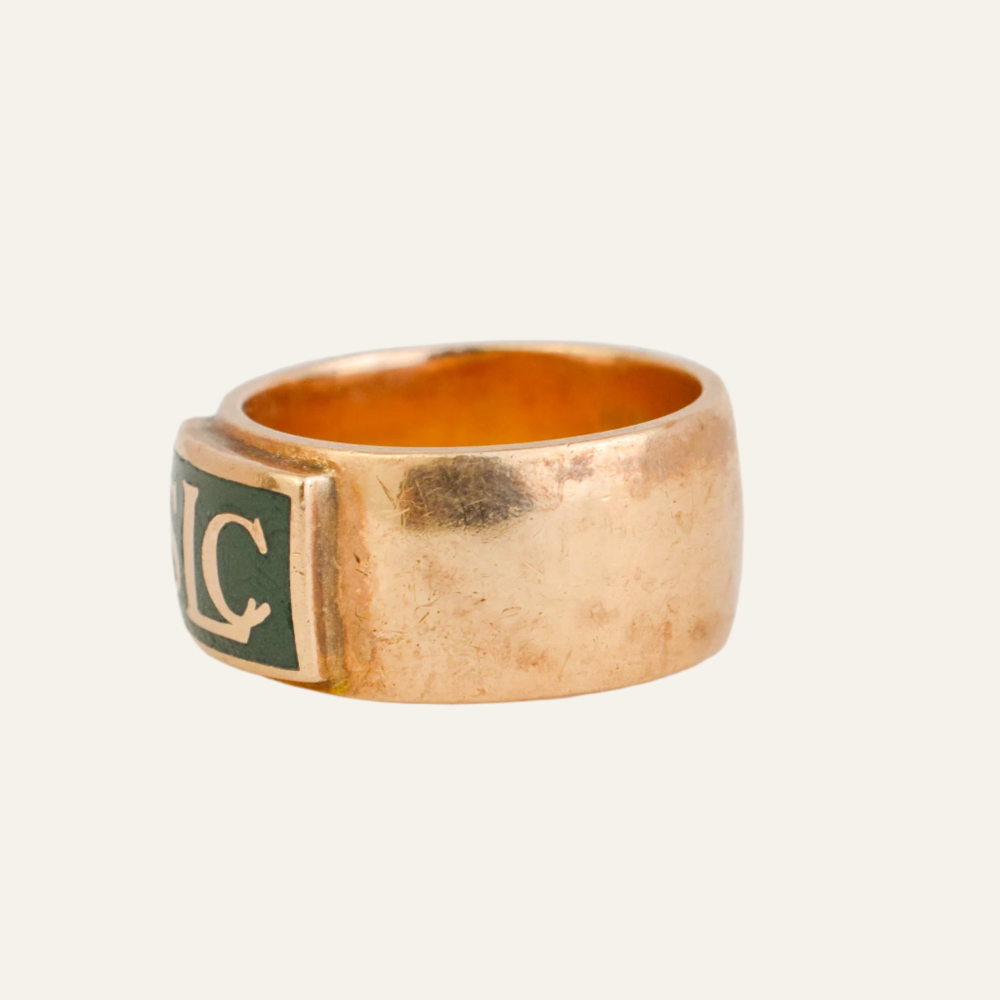 'SLC' Signet Cigar Band