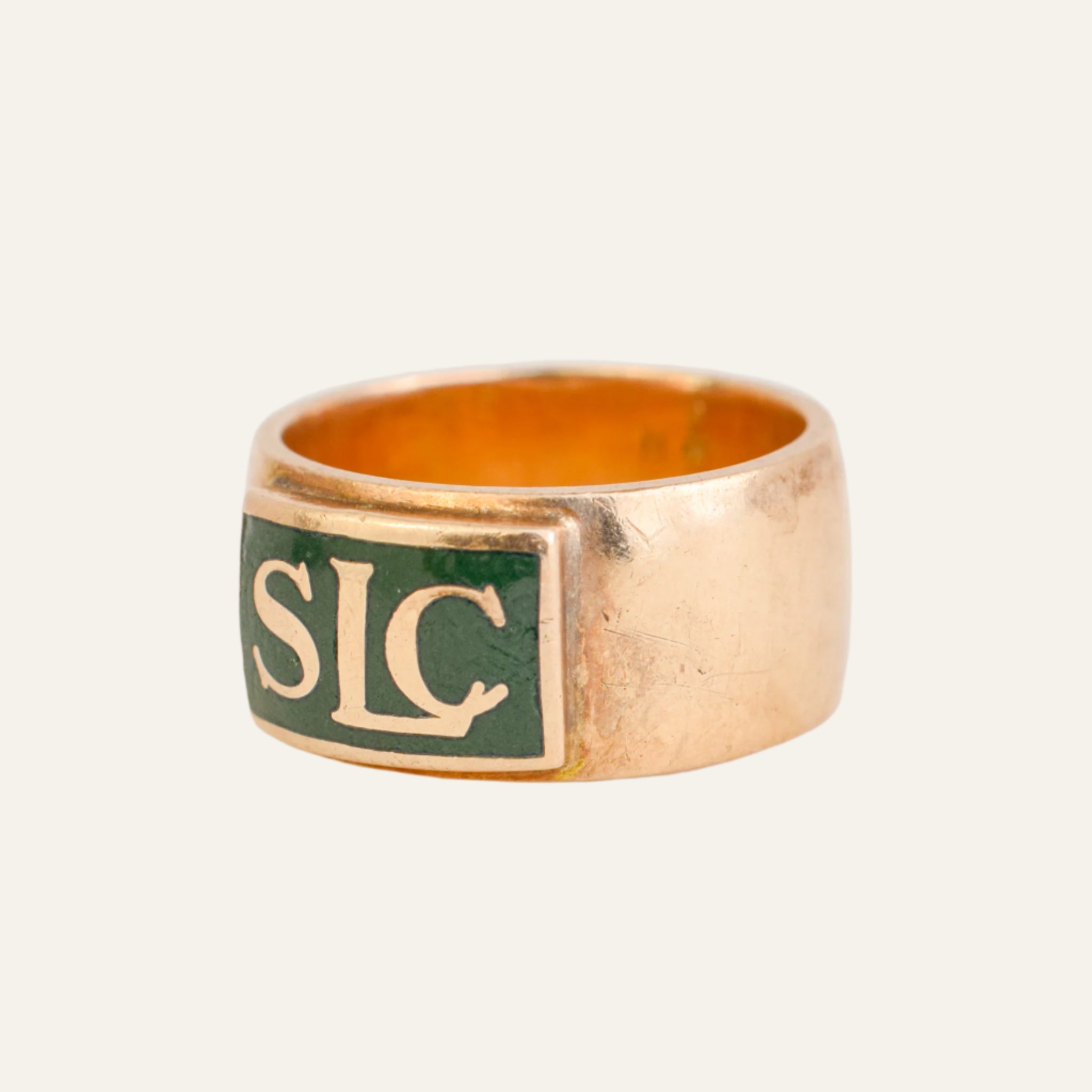 'SLC' Signet Cigar Band
