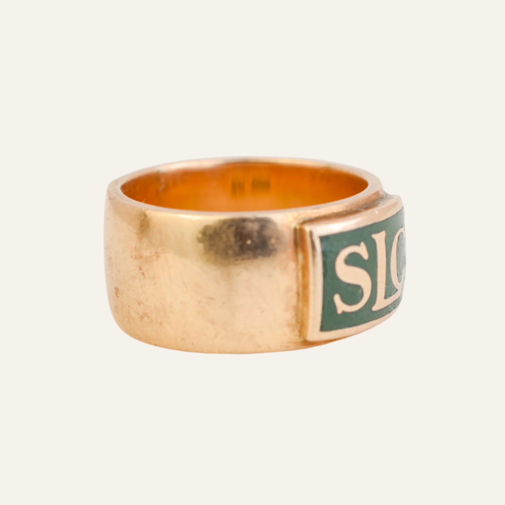 'SLC' Signet Cigar Band